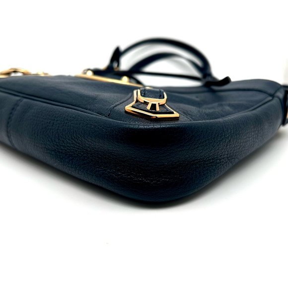 FINAL DROP!  Balenciaga Metallic Edge  Hip Crossbody / Clutch Shoulder Bag EUC - Picture 11 of 16